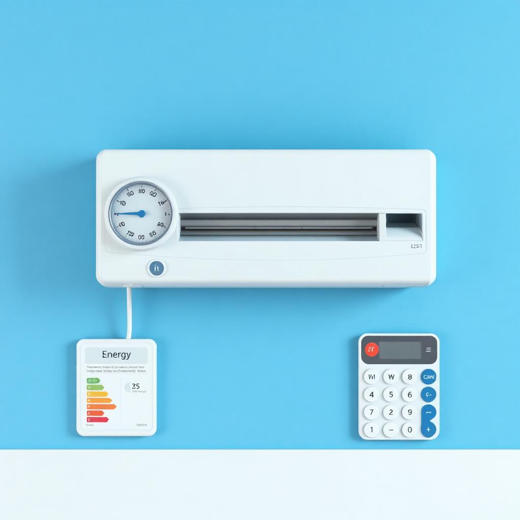 Cálculo del consumo eléctrico por hora de un aire acondicionado en Chile.
